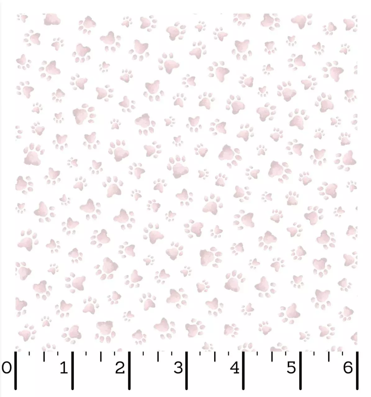 Whiskers & Paws Maywood Studio - Paw Prints - MAS10420-P Pale Pink