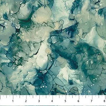 Whisper - Northcott - Texture - Teal Multi - DP28706-68