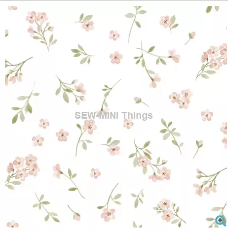 WHITE PETAL PERFECTION FROM DEAR STELLA FABRICS