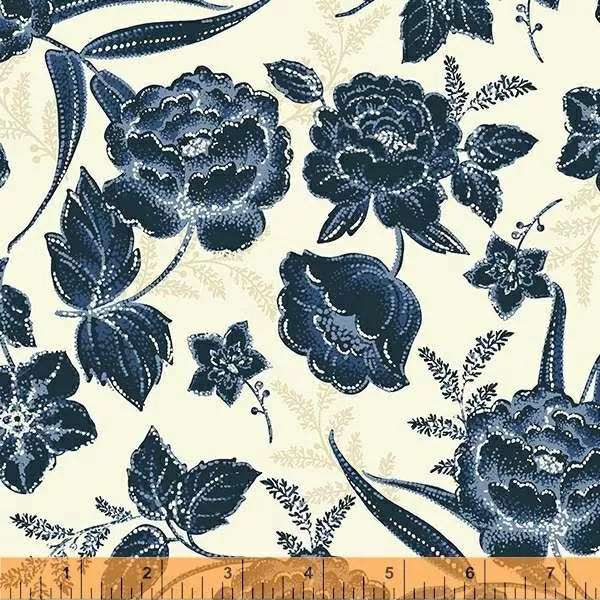 WHM Marlais 53223-2 Ivory - Cotton Fabric