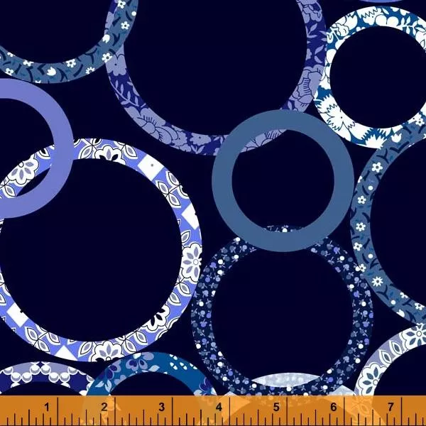 WHM Patchwork Ring 108" Wide 52928W-2 - Cotton Fabric
