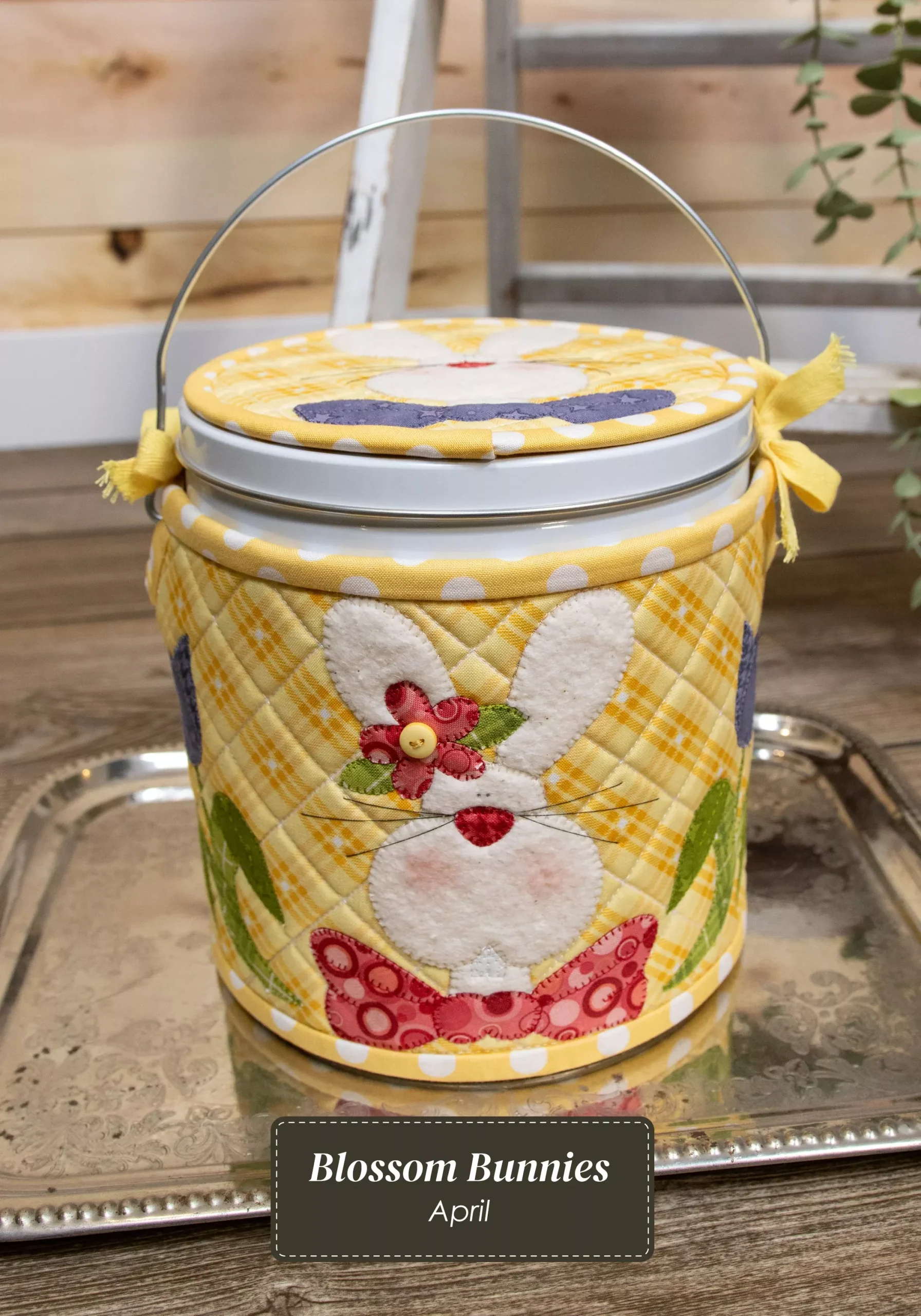 The Whole Country Caboodle Blossom Bunnies Cozy Kit - Sewing