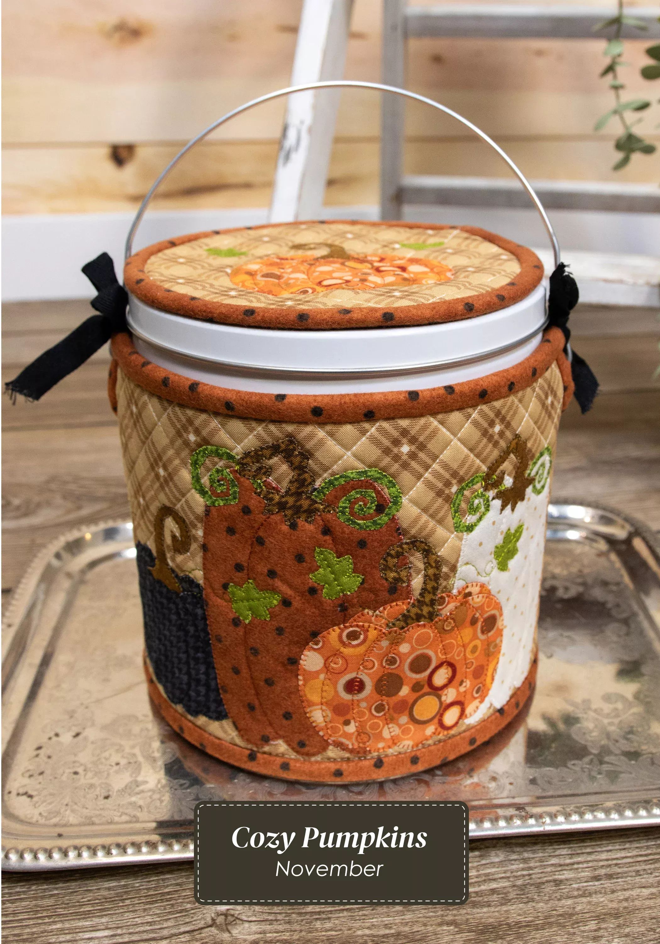The Whole Country Caboodle Cozy Pumpkins Cozy Kit - Sewing