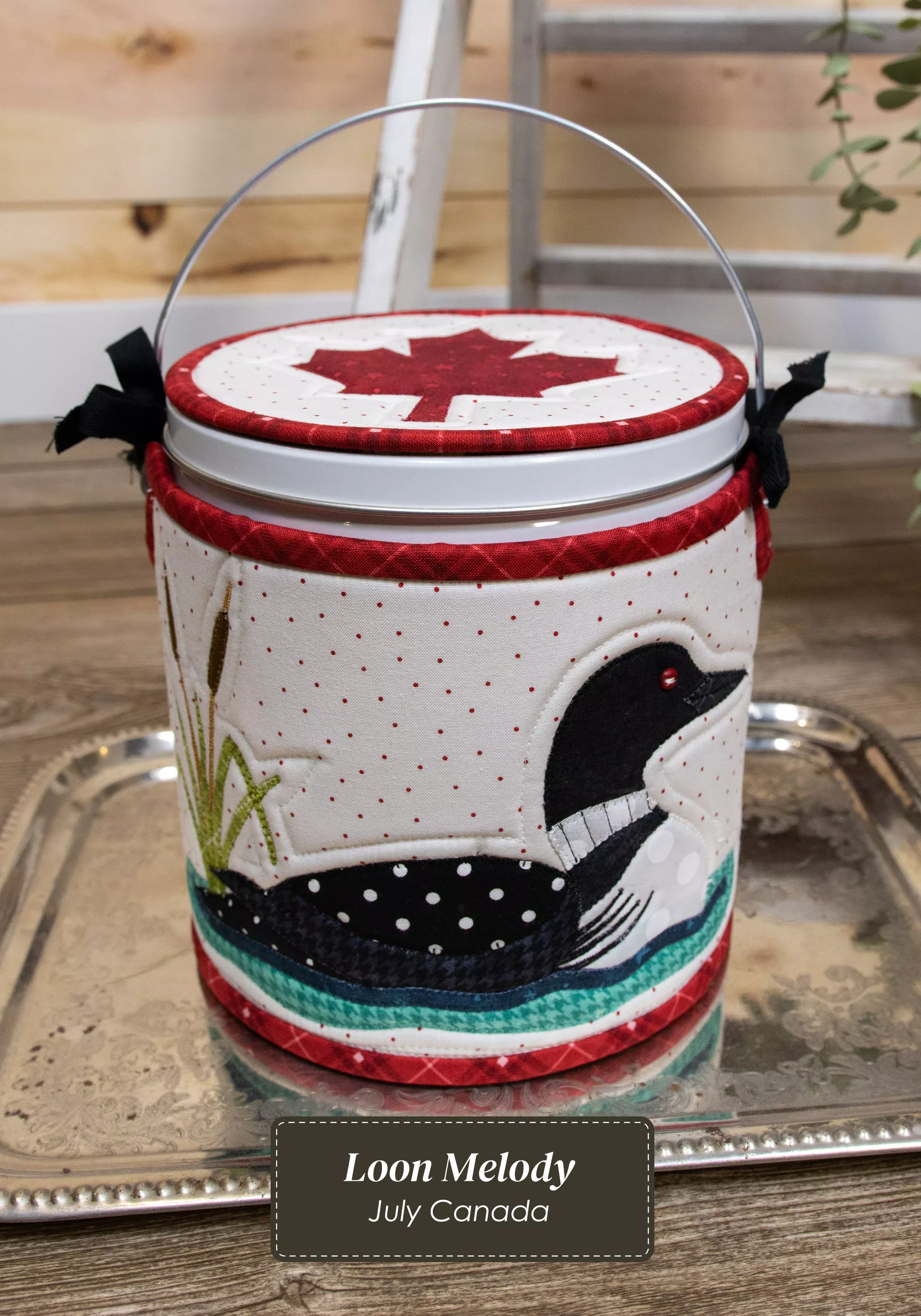 The Whole Country Caboodle Loon Melody Cozy Kit - Sewing