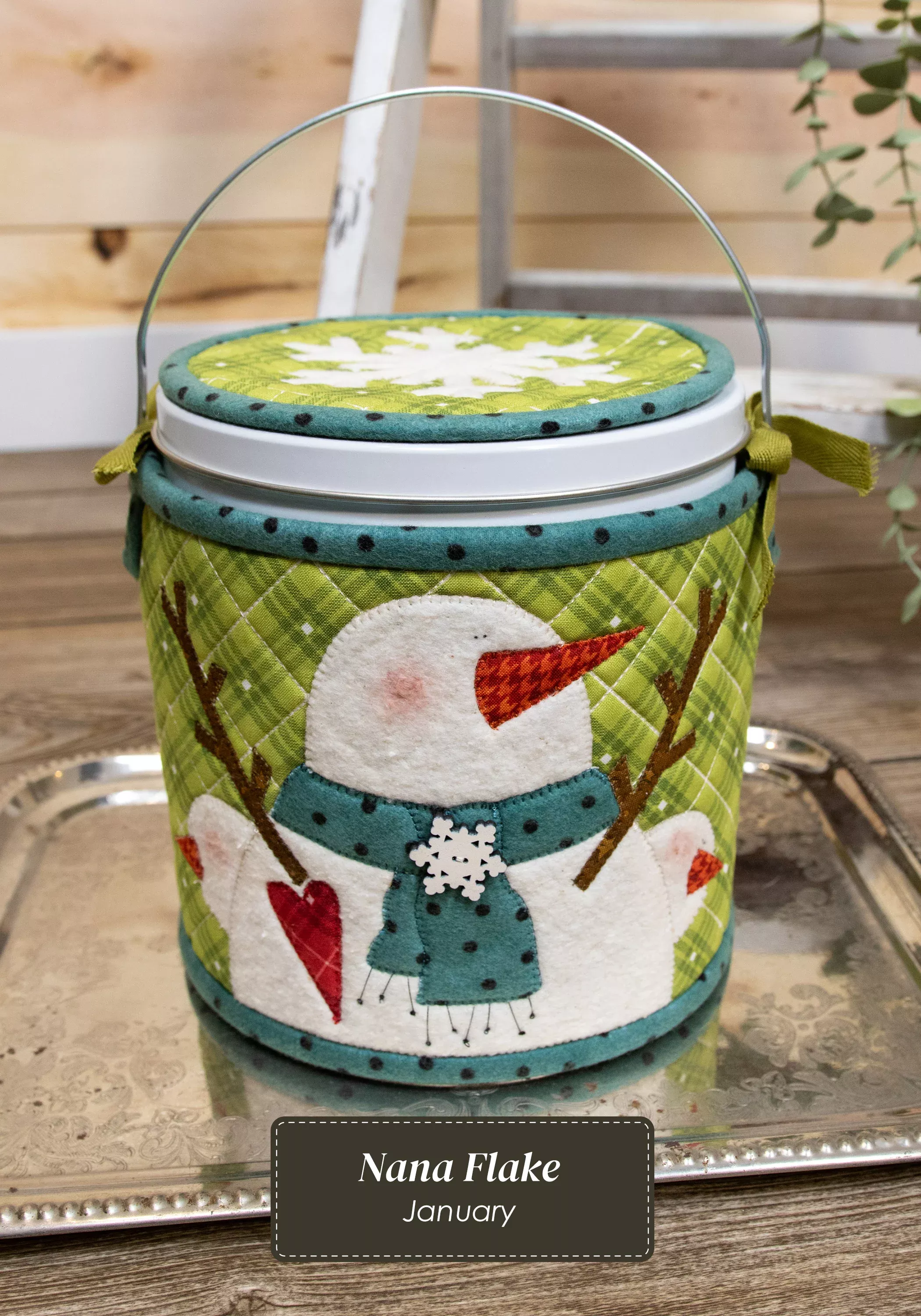 The Whole Country Caboodle Nana Flake Cozy Sewing Fabric Kit