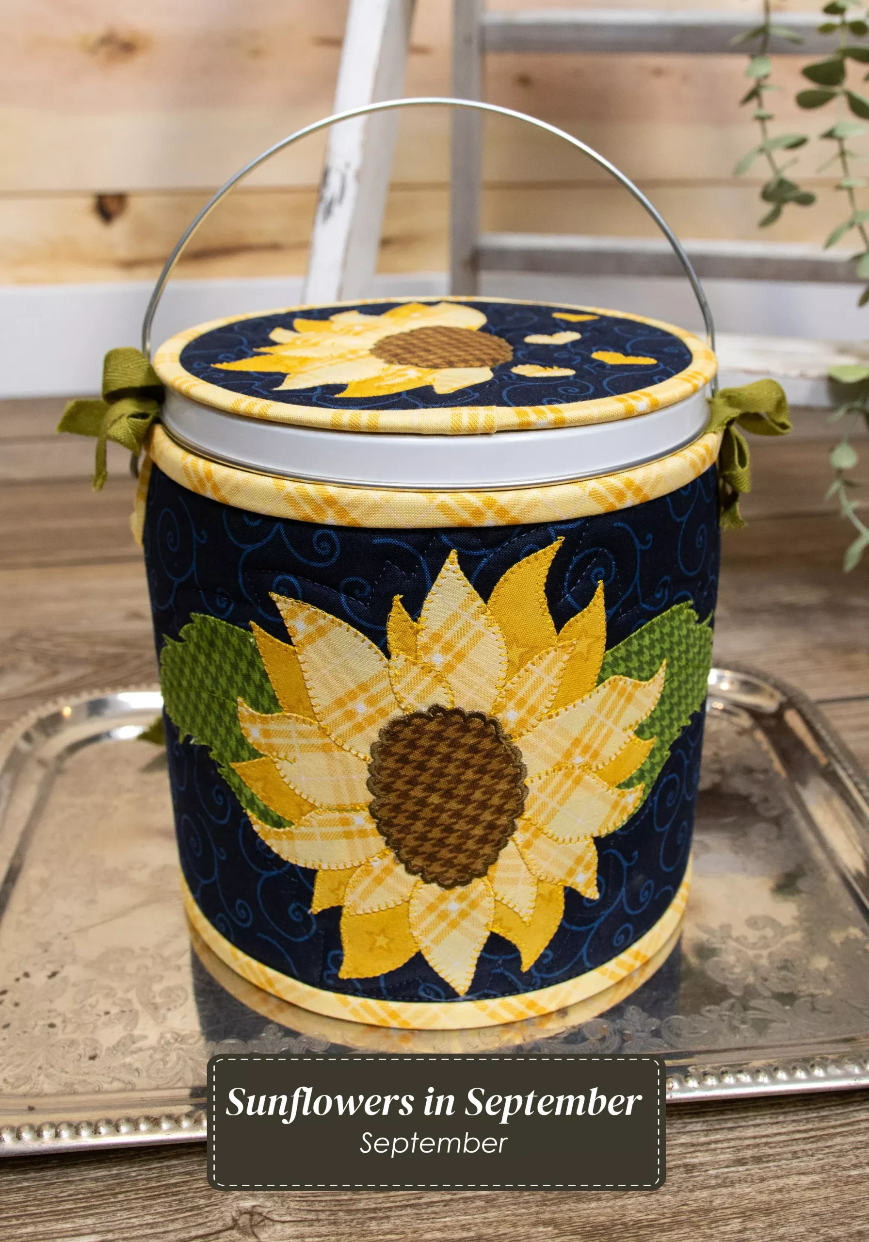 The Whole Country Caboodle Sunflowers in September Cozy Kit - Sewing