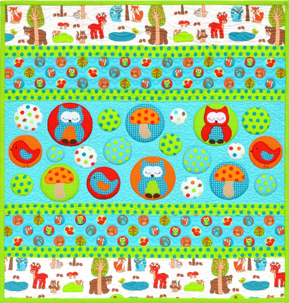 Whoo's My Baby Quilt Pattern - QLT073