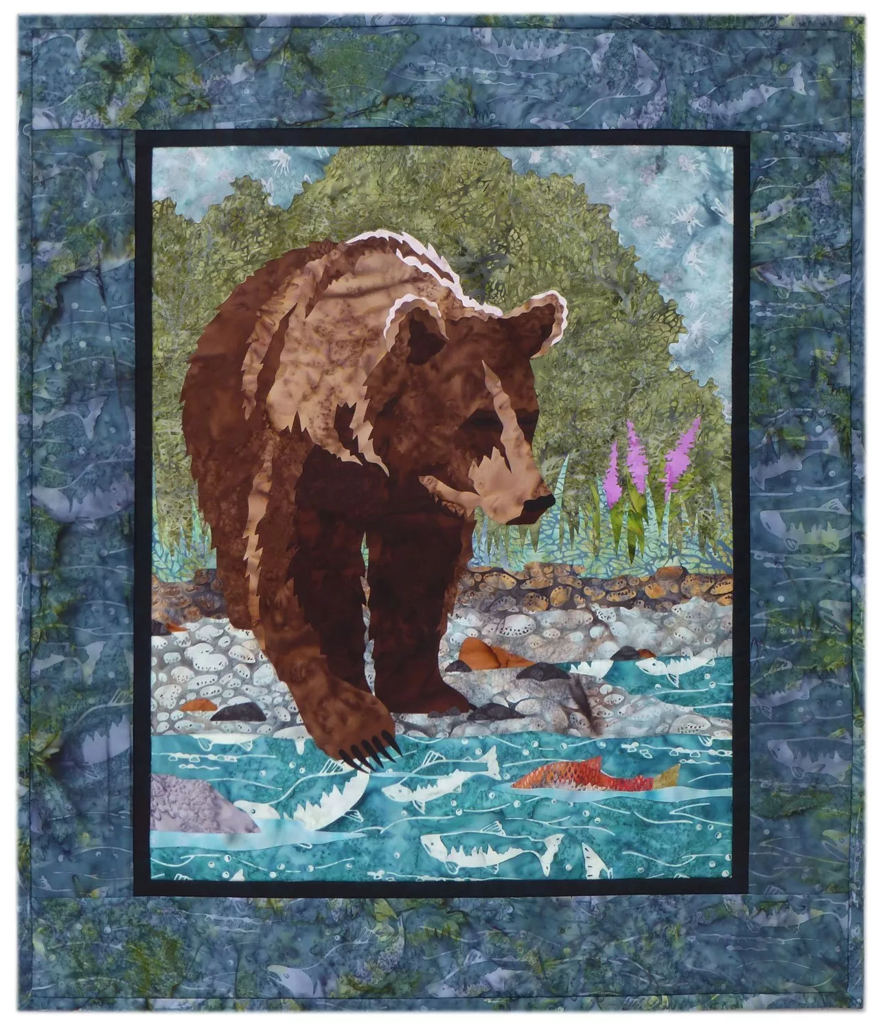 Wildfire Designs River Run From The Banks Wall Hanging Laser Cut Kit Plus Pattern WDA2004LKP ^
