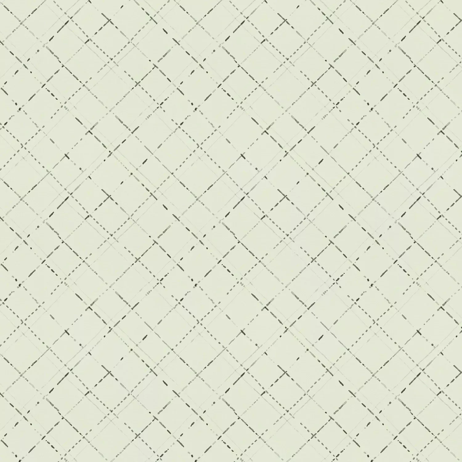 Wilmington Prints Au Naturel Green Diagonal Plaid Fabric