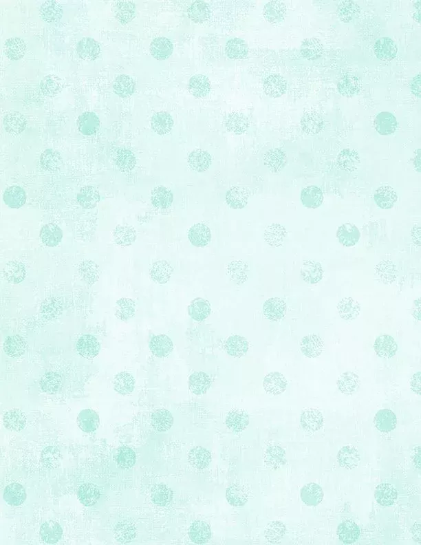 Wilmington Prints Dry Brush Dots Pale Aqua Fabric
