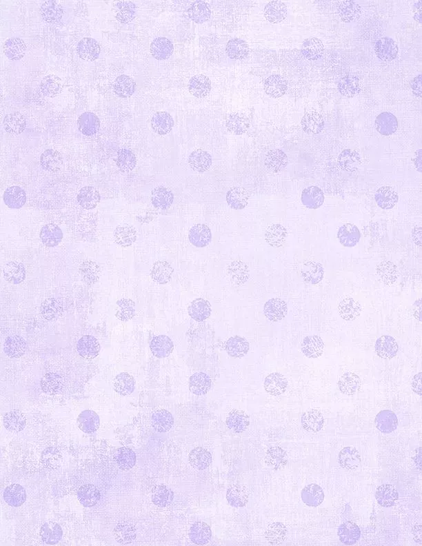 Wilmington Prints Dry Brush Dots Pale Violet Fabric