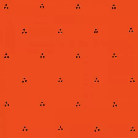 Windham Fabrics Bungalow 51473-12 Mandarin Triple Dot ^