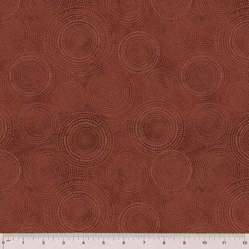 Windham Fabrics Radiance Basics 43 Russet Brown Fabric
