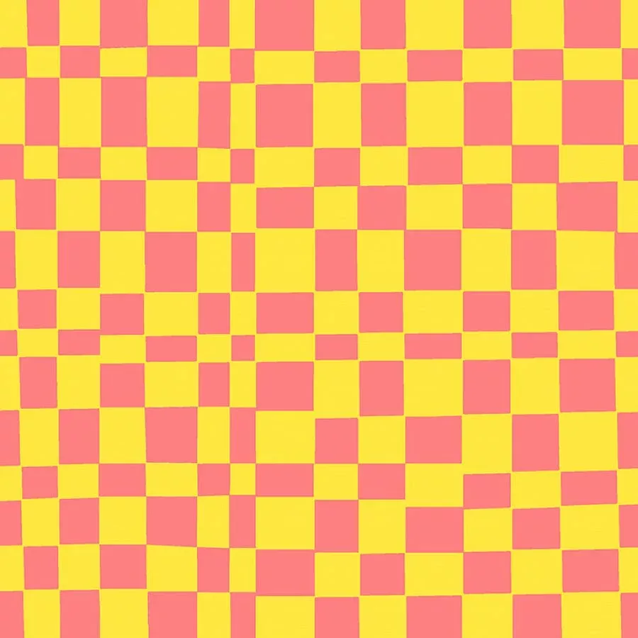 Windham Kaleidoscope Checker Glow/Limeade 1 Yard Cut