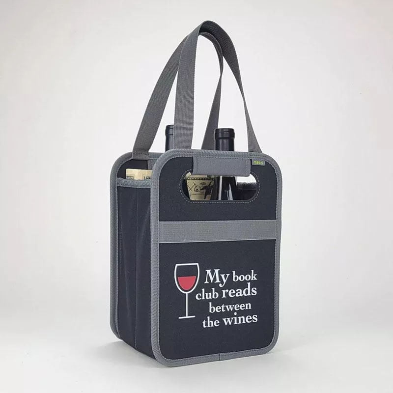 Wine Tote Black by Meori