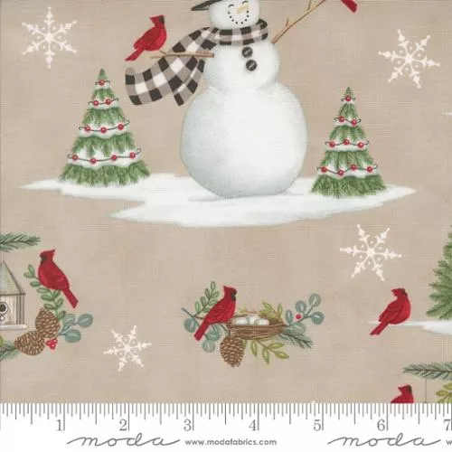 Winter Friends - Snowman and Cardinal Fog | 56130-12