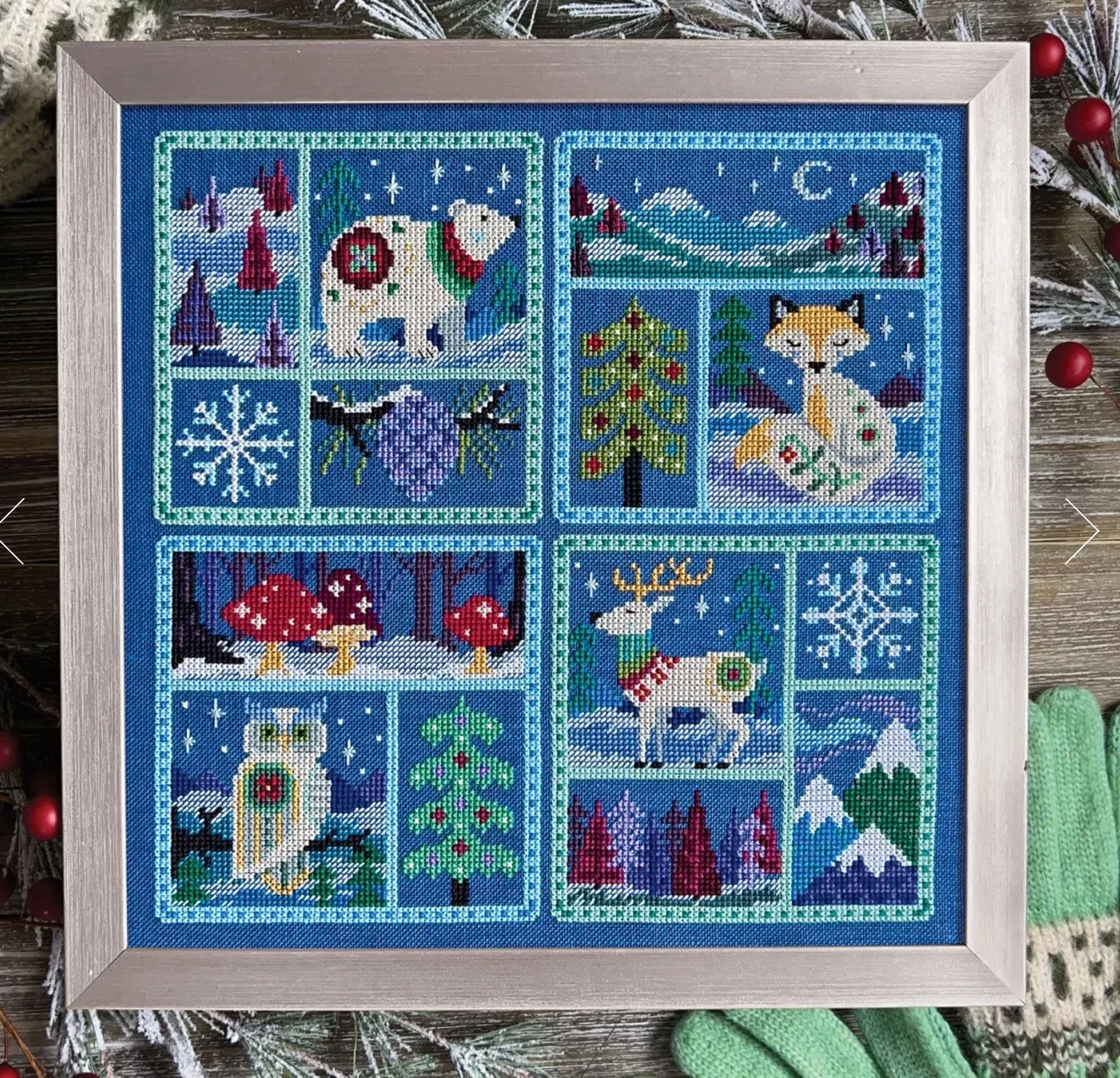 Winter Woods Pattern