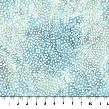 Winterland Batiks - Northcott - Banyan Batiks - Snow Light Sea Fog 82022-13