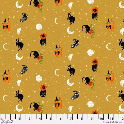 Witchy Ways - Meow at the Moon Gold | PWCD145.XGOLD