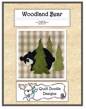 Woodland Bear Pattern QD283 ^