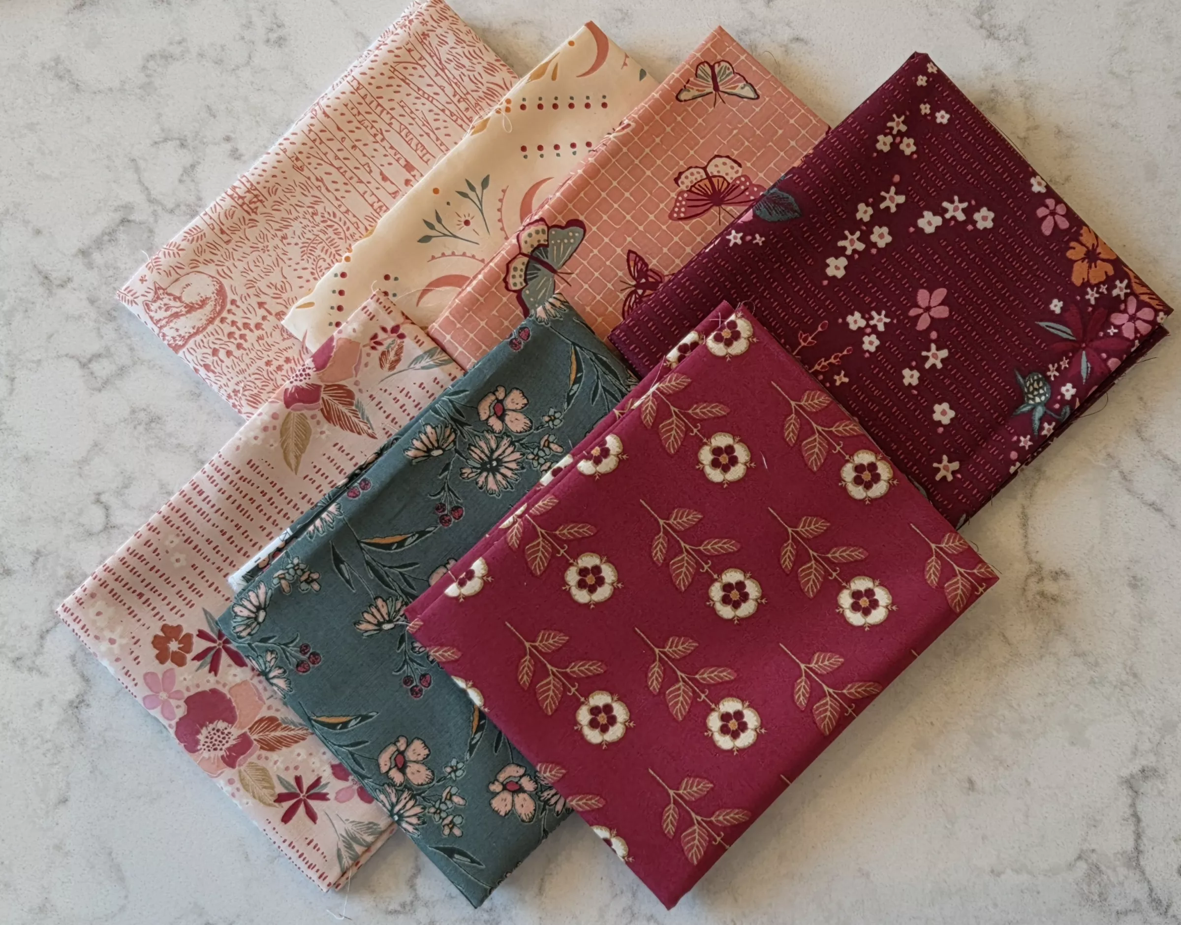 Woodland Keeper : (7) Fat Quarter Bundle I - Maureen Cracknell