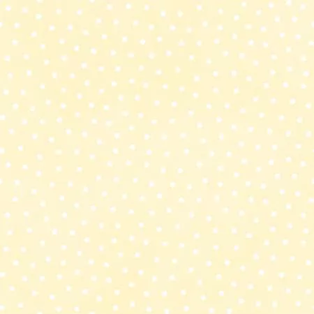 Woolies Flannel Little Lambies in Light Yellow/White Polka Dots by Maywood Studio F18506M-SW