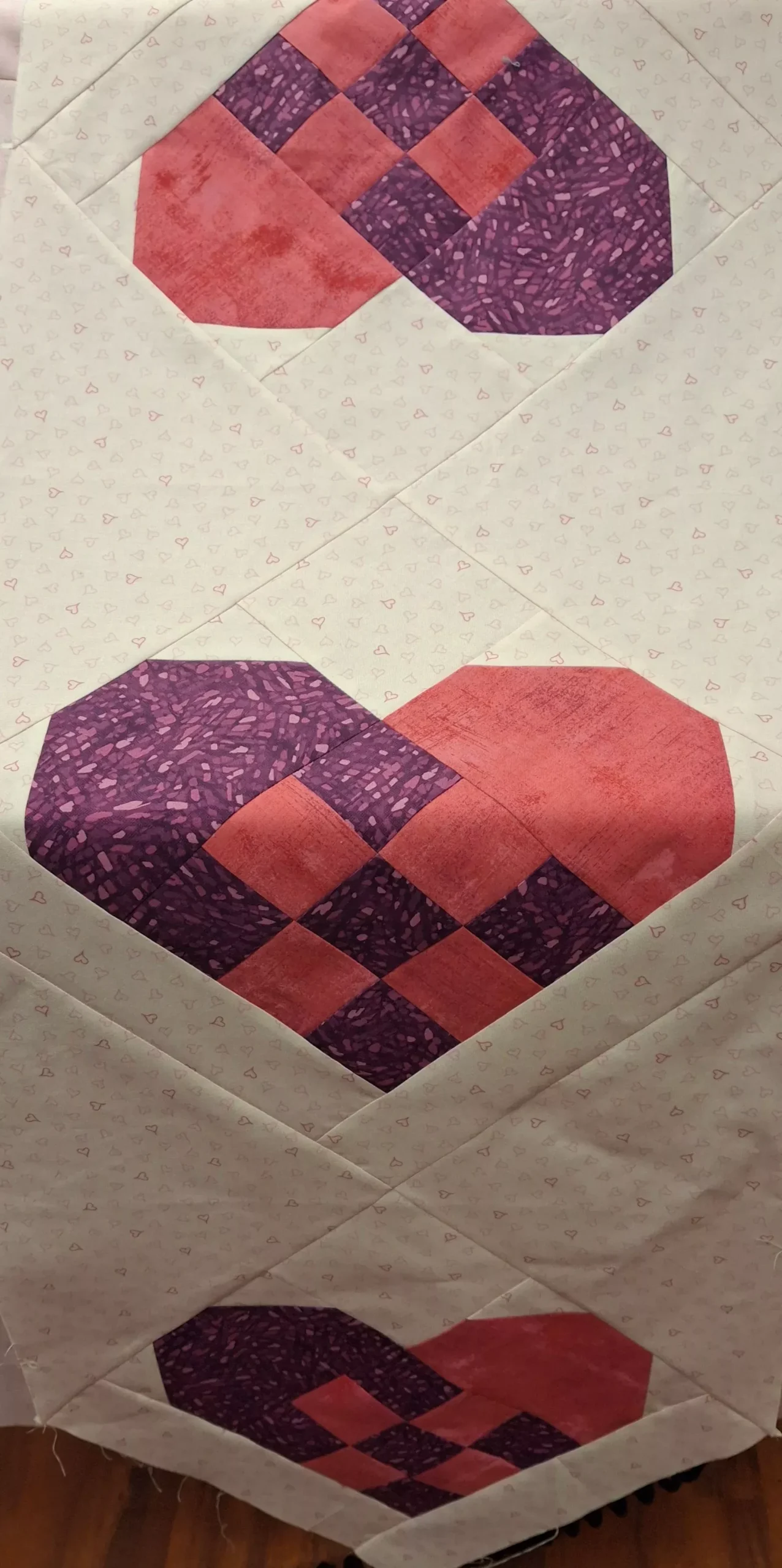 Woven Hearts Table Runner Kit