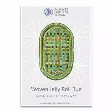 Woven Jelly Roll Rug : Pattern - #PQW-WJRRP - Pauline's Quilters World