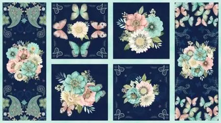 WP Blissful Panel - 27642-473 Multi - Cotton Fabric