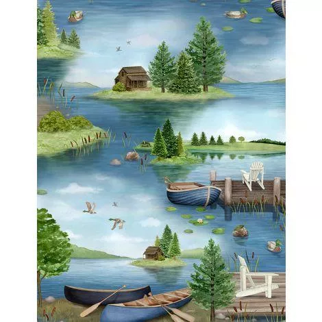 WP Lakefront - 27680-741- Cotton Fabric