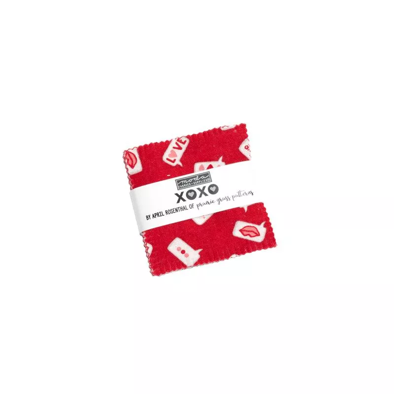 XOXO Mini Charm Valentine 24140MC Moda Precuts#1