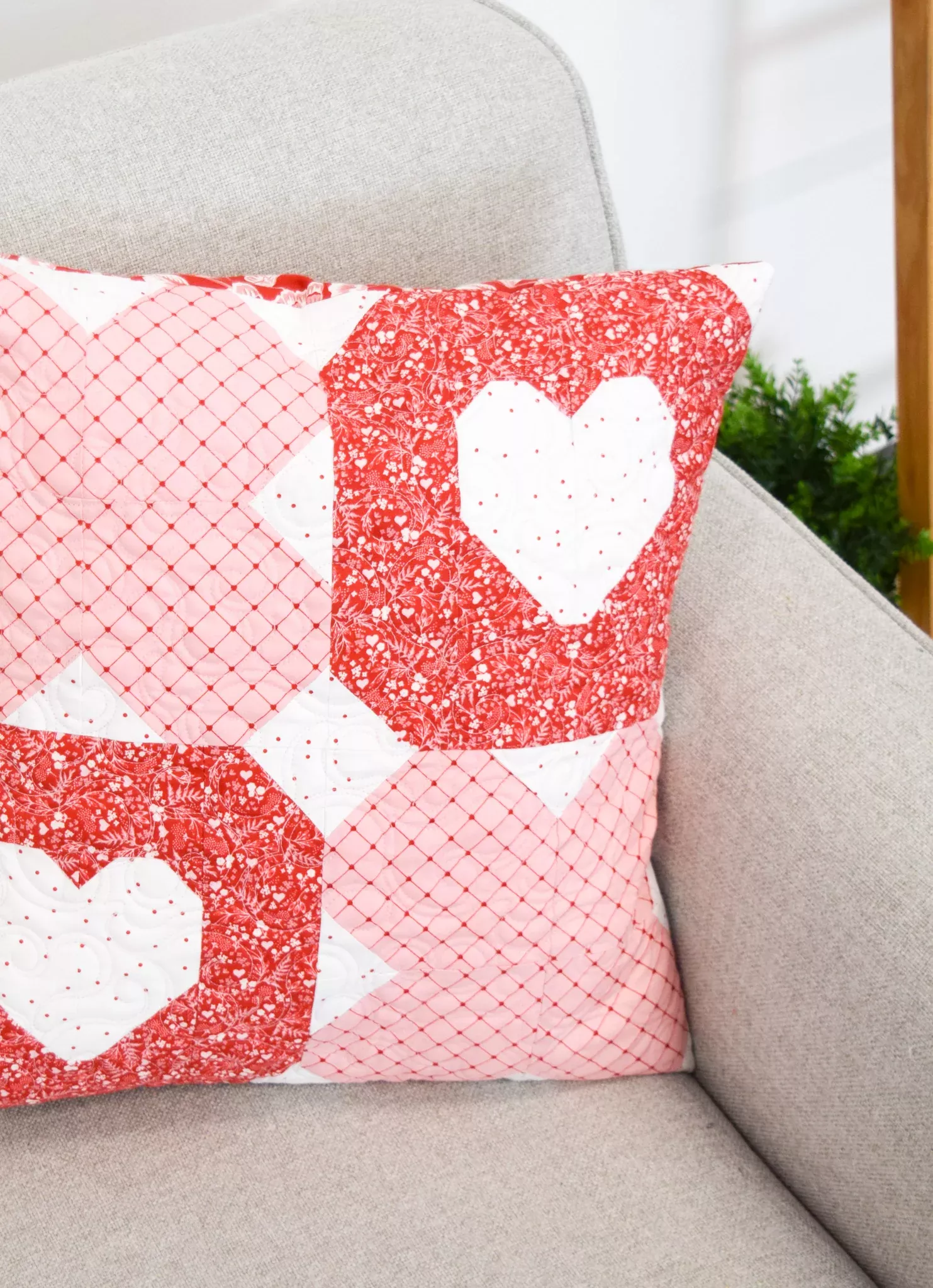 XOXO Pillow Fabric Kit