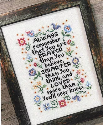 You Are Loved : Cross Stitch Pattern - #26-2253 - Rosewood Manor Designs