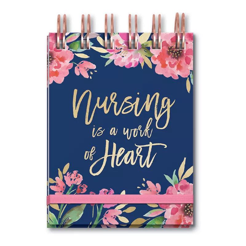 Z 35 Spiral Notepad Work Heart Nurse 744431160543 ^