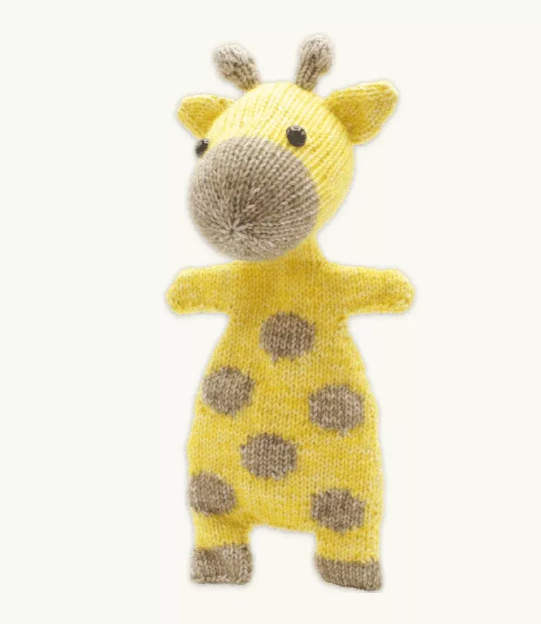 Ziggy Giraffe Knitting Kit