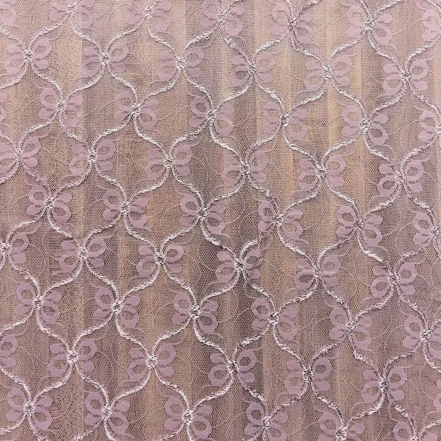 ZINCK'S Mauve Lace FT796 - Fabric