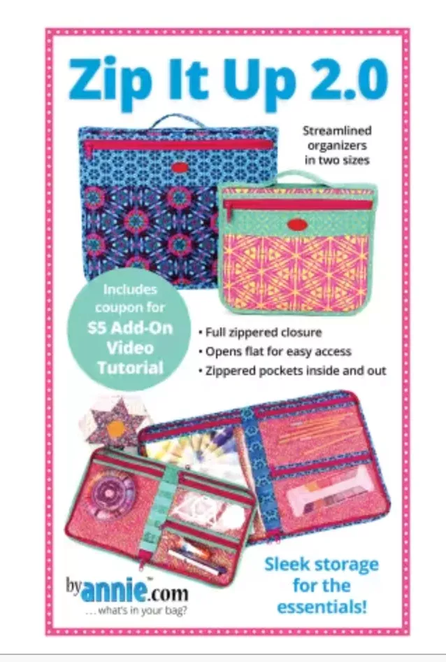 Zip it Up 2.0 Pattern