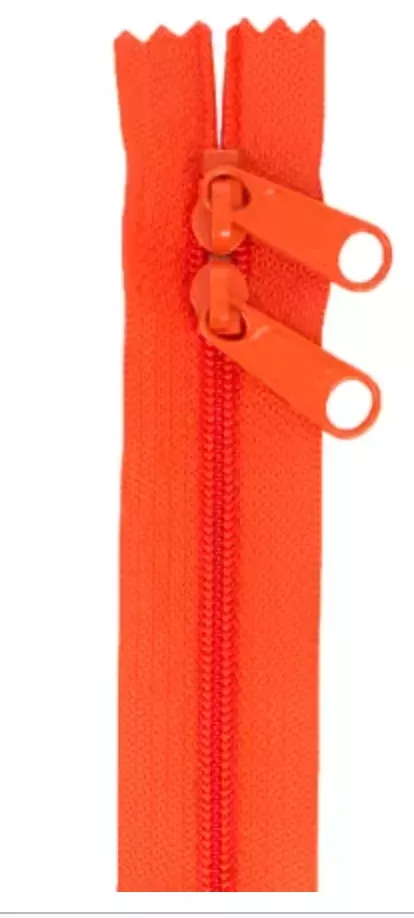 Zipper-30" Tangerine