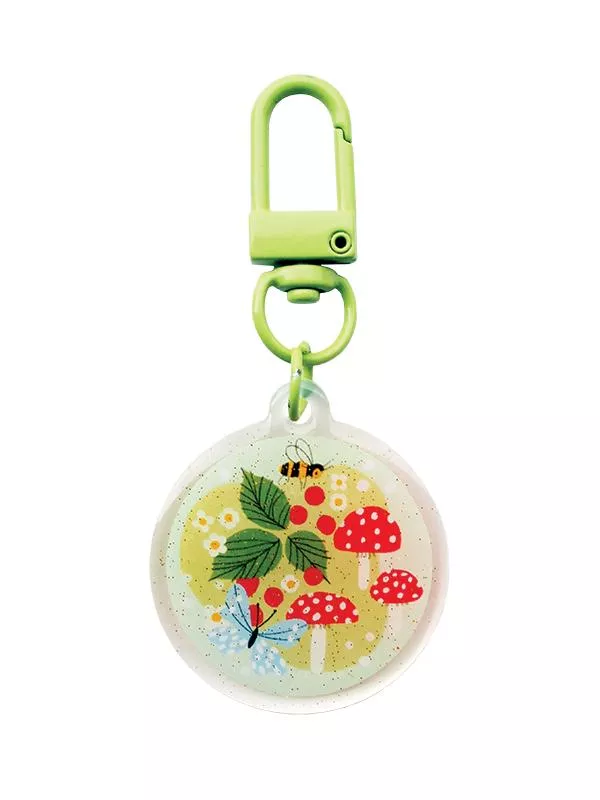 Zipper Glitter Charm Tiny Meadow