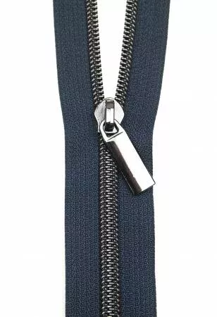 Zipper Tape Navy & Gunmetal 3Yds