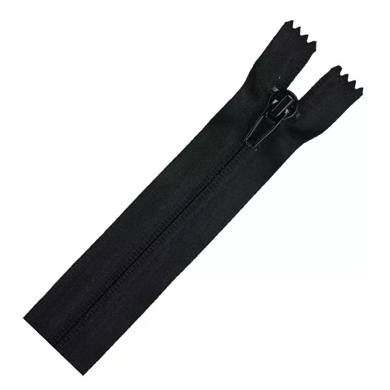 Zipper - Water Resistant Separating 22in Black