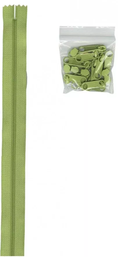 Zippers by the Yard by Annie - 198 Chartreuse
