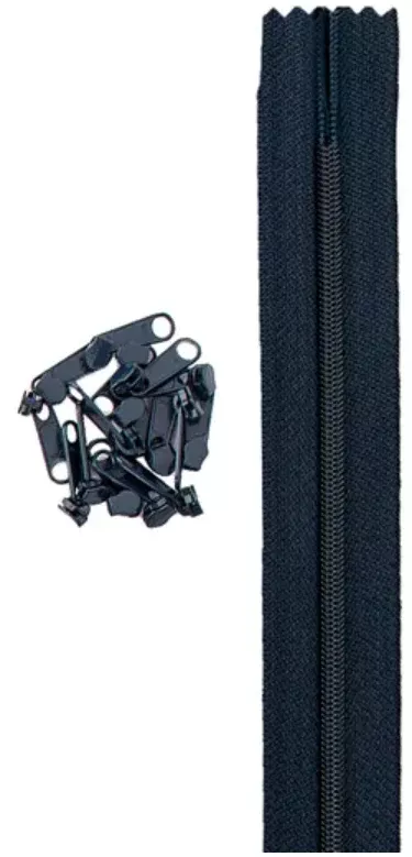 Zippers by the Yard by Annie - Navy #235